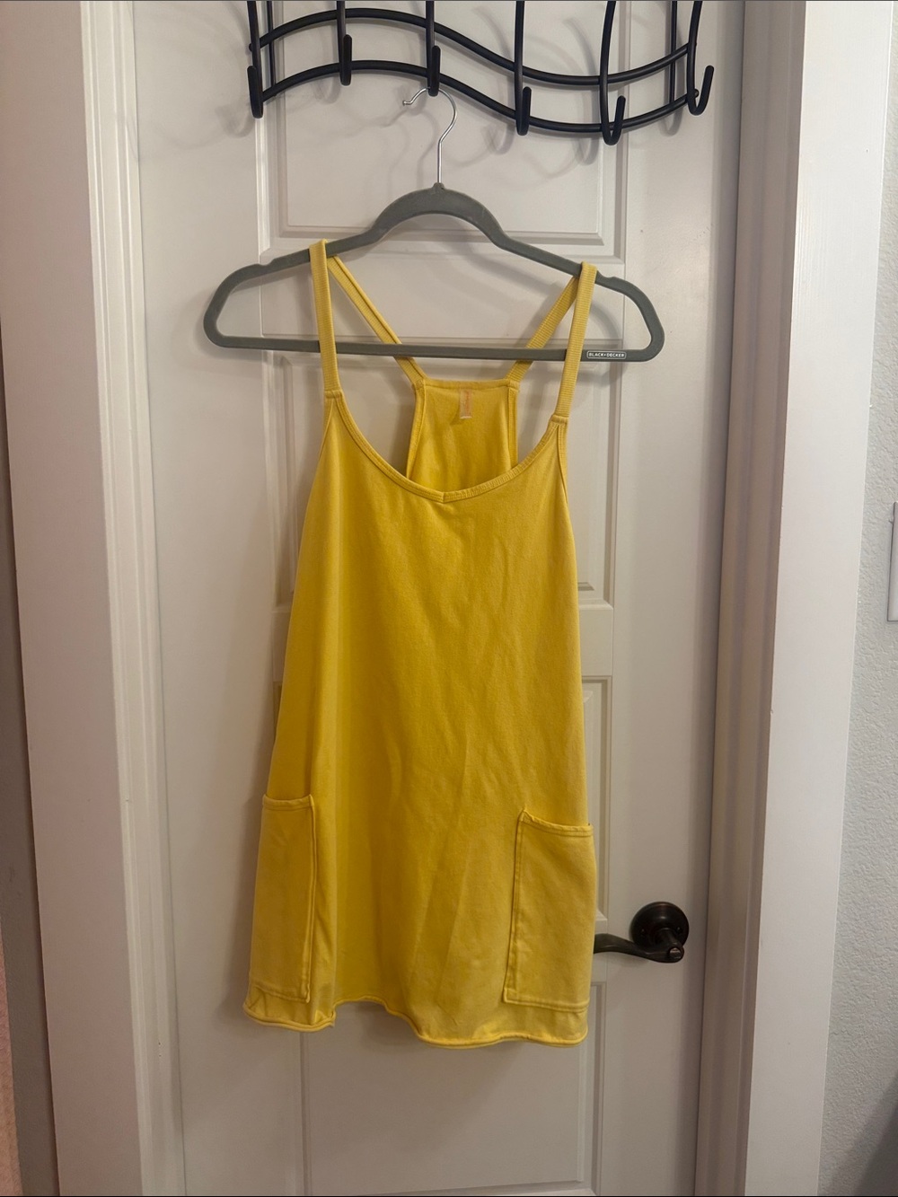 Free people movement yellow athletic dress S